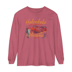 Haleakalā National Park Hawaii Comfort Colors Unisex Long Sleeve T-Shirt