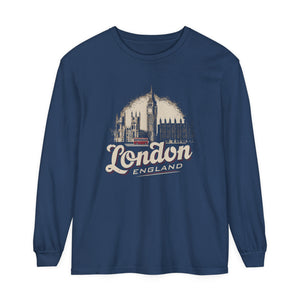 London United Kingdom Comfort Colors Unisex Long Sleeve T-Shirt