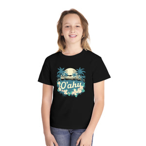 Oahu Hawaii Comfort Colors Youth Kids T-Shirt