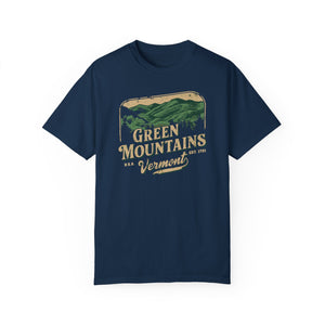 Green Mountains Vermont Comfort Colors Unisex T-Shirt