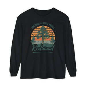 Redwood National Park California Comfort Colors Unisex Long Sleeve T-Shirt