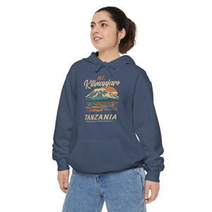 Mount Kilimanjaro Tanzania Comfort Colors Unisex Hoodie