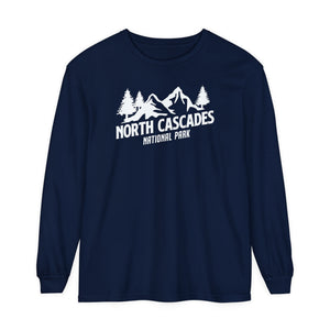 North Cascades National Park Washington Comfort Colors Unisex Long Sleeve T-Shirt