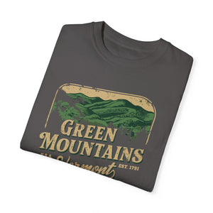 Green Mountains Vermont Comfort Colors Unisex T-Shirt