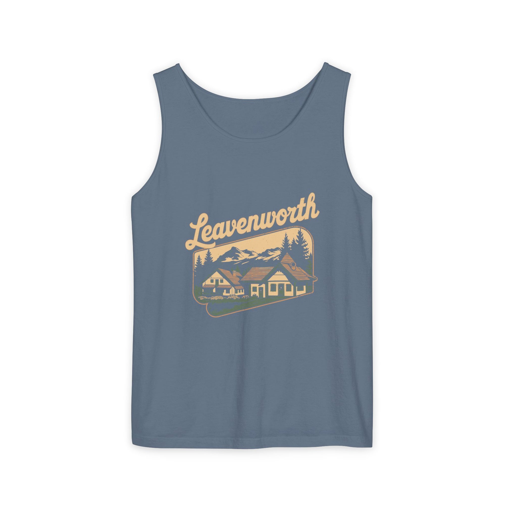 Leavenworth Washington Comfort Colors Tank Top