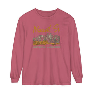 Mount Si Washington Comfort Colors Unisex Long Sleeve T-Shirt