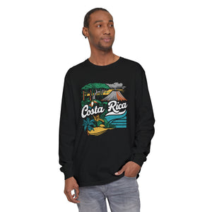 Costa Rica Comfort Colors Unisex Long Sleeve T-Shirt