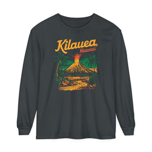 Kīlauea Hawaii Comfort Colors Unisex Long Sleeve T-Shirt