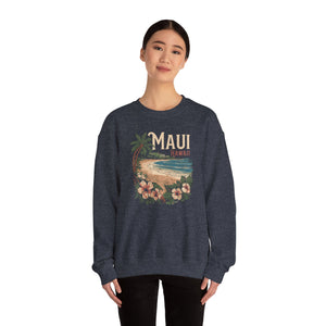 Maui Hawaii Gildan Unisex Crewneck Sweatshirt