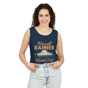 Mount Rainier National Park Washington Comfort Colors Tank Top