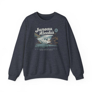 Juneau Alaska Gildan Unisex Crewneck Sweatshirt