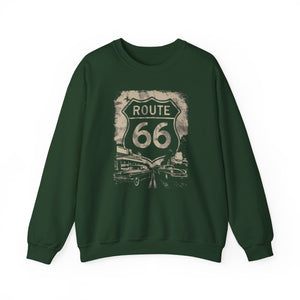 Route 66 USA Gildan Unisex Crewneck Sweatshirt