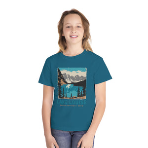 Lake Louise Banff National Park Alberta Comfort Colors Youth Kids T-Shirt