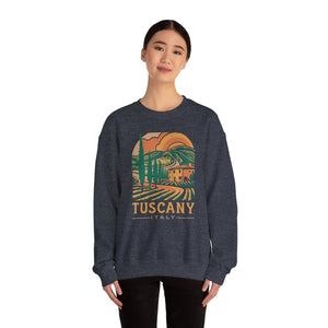 Tuscany Italy Gildan Unisex Crewneck Sweatshirt