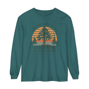 Redwood National Park California Comfort Colors Unisex Long Sleeve T-Shirt