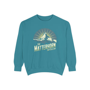 Matterhorn Switzerland Comfort Colors Unisex Sweatshirt