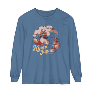 Kyoto Japan Comfort Colors Unisex Long Sleeve T-Shirt