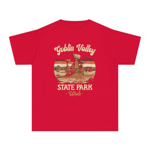Goblin Valley State Park Utah Comfort Colors Youth Kids T-Shirt