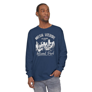Mesa Verde National Park Colorado Comfort Colors Unisex Long Sleeve T-Shirt