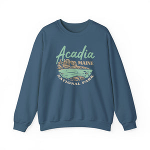 Acadia Maine Gildan Unisex Crewneck Sweatshirt