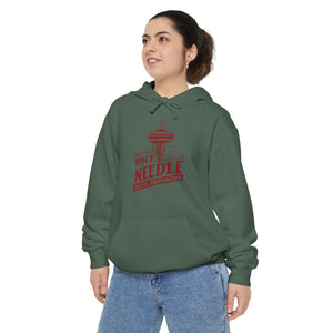 Space Needle Seattle Washington Comfort Colors Unisex Hoodie