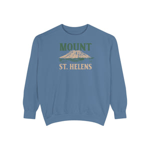 Mount St. Helens Washington Comfort Colors Unisex Sweatshirt