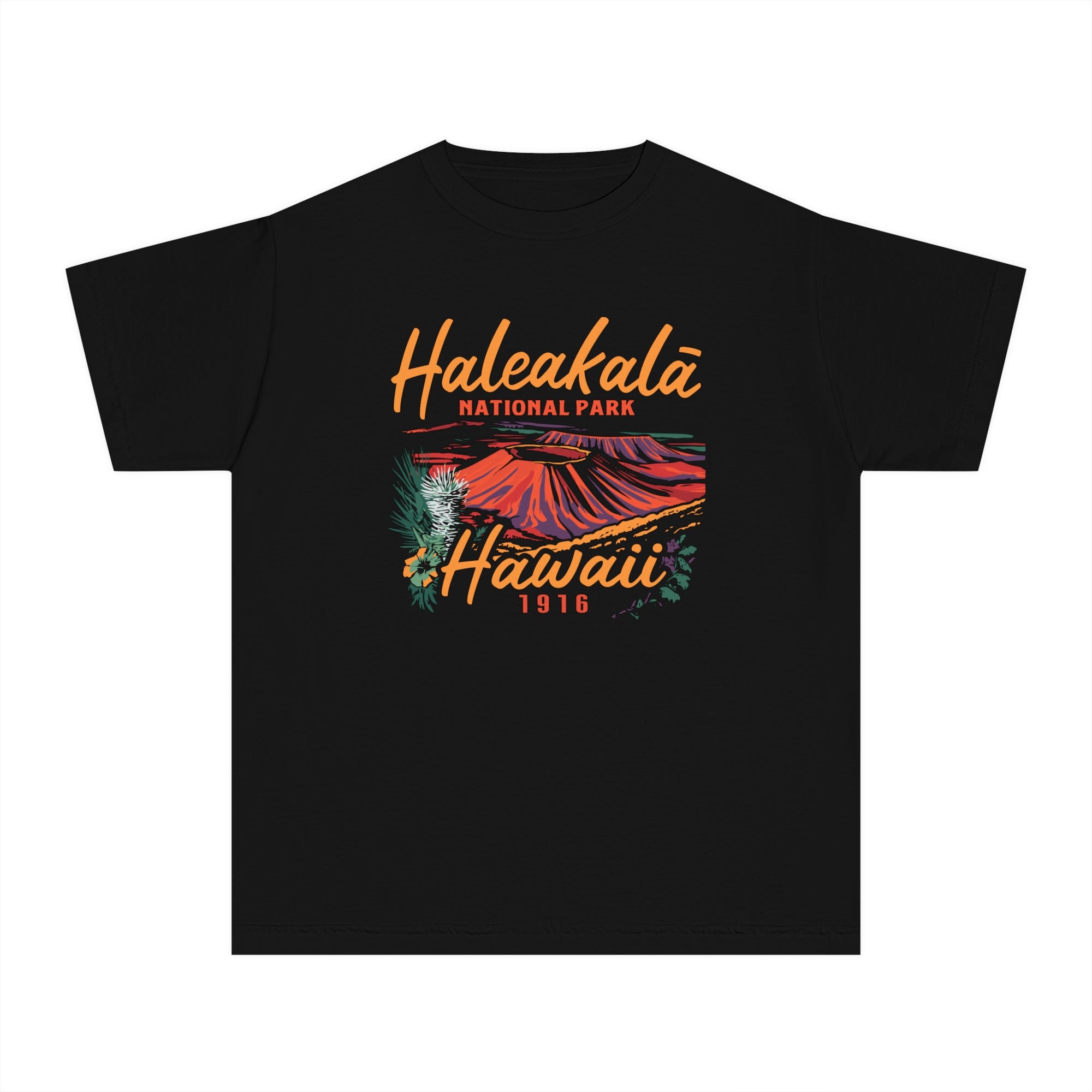 Haleakalā National Park Hawaii Comfort Colors Youth Kids T-Shirt