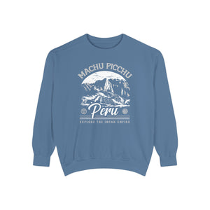 Machu Picchu Peru Comfort Colors Unisex Sweatshirt