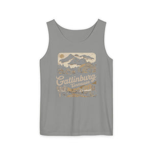 Gatlinburg Tennessee Great Smoky Mountains Comfort Colors Tank Top