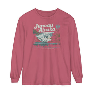 Juneau Alaska Comfort Colors Unisex Long Sleeve T-Shirt