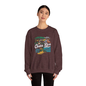 Costa Rica Gildan Unisex Crewneck Sweatshirt