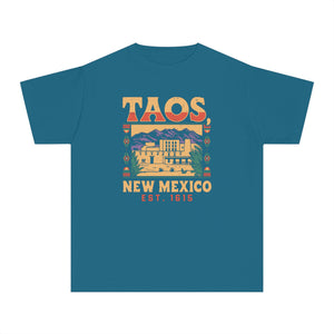 Taos New Mexico Comfort Colors Youth Kids T-Shirt