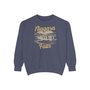 Niagara Falls New York Ontario Comfort Colors Unisex Sweatshirt