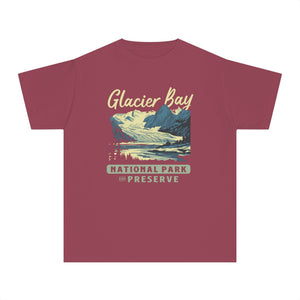 Glacier Bay National Park Alaska Comfort Colors Youth Kids T-Shirt
