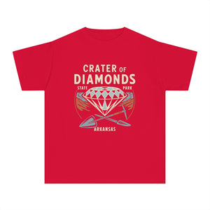 Crater of Diamonds State Park Arkansas Comfort Colors Youth Kids T-Shirt