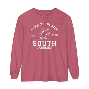 Myrtle Beach South Carolina Comfort Colors Unisex Long Sleeve T-Shirt