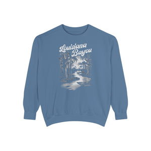 Louisiana Bayou Comfort Colors Unisex Sweatshirt