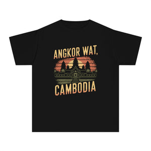 Angkor Wat Cambodia Comfort Colors Youth Kids T-Shirt