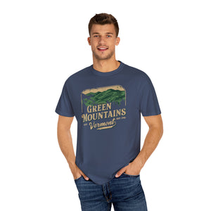 Green Mountains Vermont Comfort Colors Unisex T-Shirt