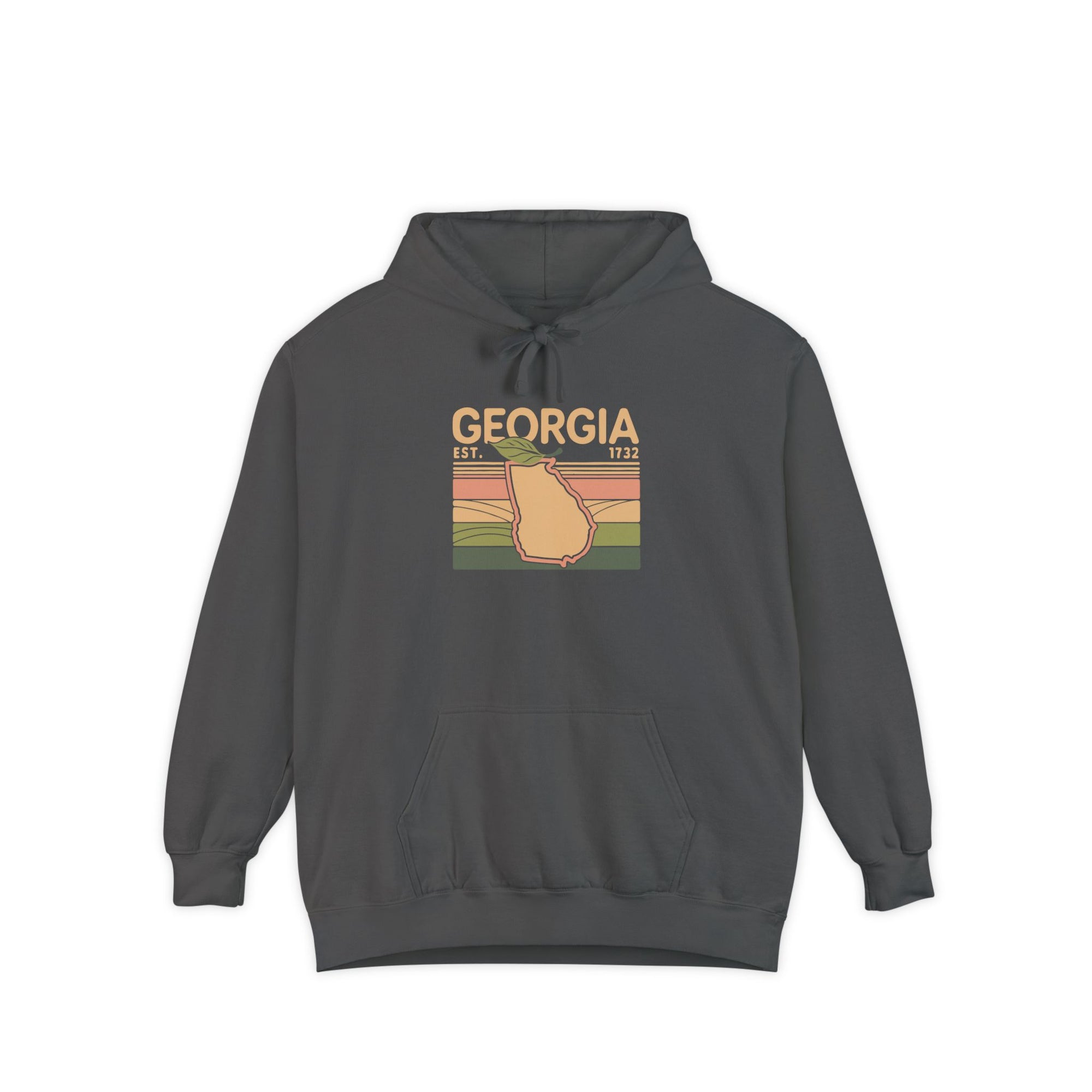 Georgia Peach Comfort Colors Unisex Hoodie