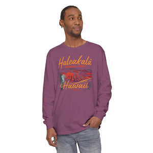 Haleakalā National Park Hawaii Comfort Colors Unisex Long Sleeve T-Shirt