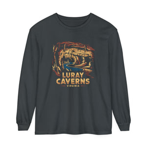 Luray Caverns Virginia Comfort Colors Unisex Long Sleeve T-Shirt