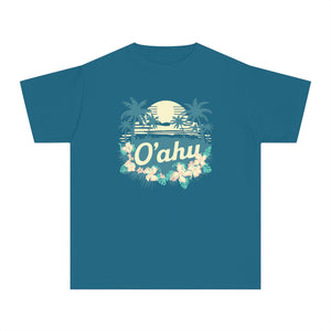 Oahu Hawaii Comfort Colors Youth Kids T-Shirt
