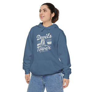 Devils Tower Wyoming Comfort Colors Unisex Hoodie