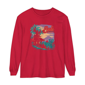 Bali Indonesia Comfort Colors Unisex Long Sleeve T-Shirt