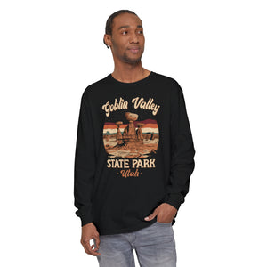 Goblin Valley State Park Utah Comfort Colors Unisex Long Sleeve T-Shirt