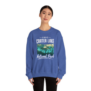 Crater Lake National Park Oregon Gildan Unisex Crewneck Sweatshirt
