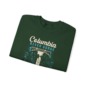 Columbia River Gorge Oregon Washington Gildan Unisex Crewneck Sweatshirt