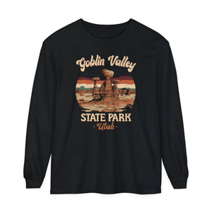 Goblin Valley State Park Utah Comfort Colors Unisex Long Sleeve T-Shirt