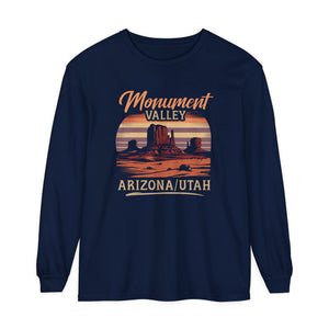 Monument Valley Arizona Utah Comfort Colors Unisex Long Sleeve T-Shirt